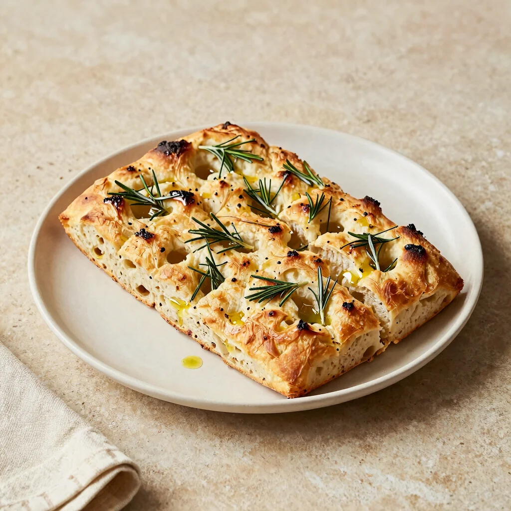 Rosemary Sea Salt Focaccia