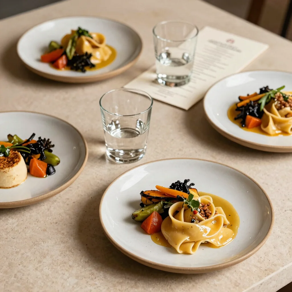 Catering Menu Tasting
